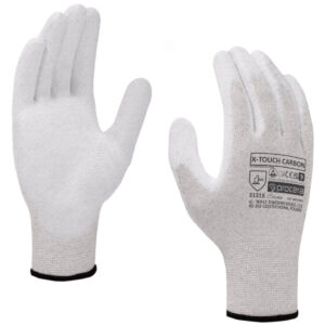 WERKHANDSCHOENEN PU GECOAT X-TOUCH CARBON ESD