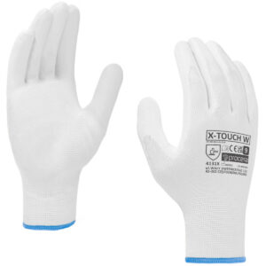 WERKHANDSCHOENEN PU GECOAT X-TOUCH WHITE
