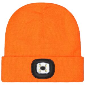 WINTERMUTS ACRYL GEBREID LED ORANGE